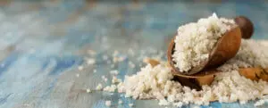 Celtic Sea Salt on Wooden Spoon | Boulder Salt Company